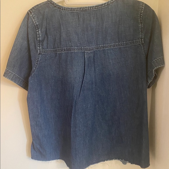 Madewell Ombré Denim Shirt - Picture 2 of 3